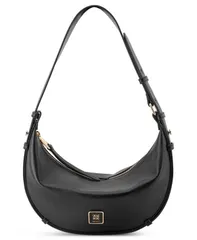 ナインウェスト レディース バッグ Nine West Laramie Covertible Crossbody Medium Hobo Bag Black ブラックのサムネイル