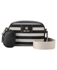 ナインウェスト レディース バッグ Nine West Cosima Camera Small Crossbody Bag Natural Black ブラックのサムネイル