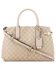 ナインウェスト レディース バッグ Nine West Aira Large Satchel Bag New Khaki Logo Beige カーキのサムネイル