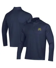 アンダーアーマー メンズ アウター パーカー・スウェット Under Armour Mens Navy Notre Dame Fighting Irish Ireland Motion QuarterZip Pullover Top Navy ネイビー