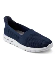 イージースピリット レディース シューズ パンプス Easy Spirit Womens Denise Austin Nilsa Slip On Casual Flats Dark Blue ブルーのサムネイル