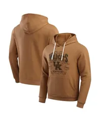 ファナティクス メンズ アウター パーカー・スウェット フリース Fanatics Mens Tan Kentucky Wildcats Camp Fleece TriBlend Pullover Hのサムネイル