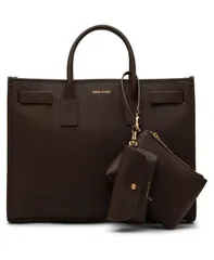 アンクライン レディース バッグ Anne Klein Womens 3 Piece Work Tote Bagift Set Brown ブラウンのサムネイル