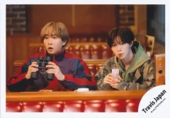 【中古】生写真(STARTO) Travis Japan/中村海人・七五三掛龍也/横型・上半身/シングル「Say I do / Tokyo Crazy Night」MV＆ジャケ写オフショット/公式生写真