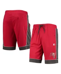 スターター メンズ ボトムス ハーフパンツ・ショーツ ショートパンツ Starter Mens Red Pewter Tampa Bay Buccaneers Fan Favorite Fashionのサムネイル