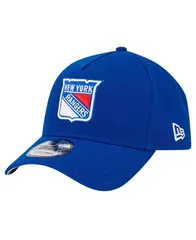 ニューエラ メンズ アクセサリー 帽子 New Era Mens Blue New York Rangers Core AFrame 9FORTY Adjustable Hat Blue ブルー