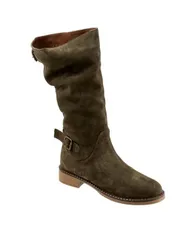 ブエノ レディース シューズ ブーツ・レインブーツ Bueno Ozzie Boot Dark khaki suede カーキ