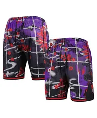 ミッチェルネス メンズ ボトムス ハーフパンツ・ショーツ ショートパンツ Mitchell Ness Mens Purple Toronto Raptors Lunar New Year Swingmのサムネイル