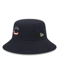 ニューエラ メンズ アクセサリー 帽子 New Era Mens Navy Chicago Cubs 2023 Fourth of July Bucket Hat Navy ネイビー