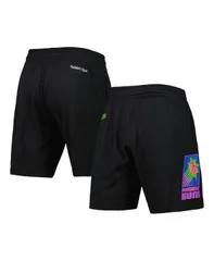 ミッチェルネス メンズ ボトムス ハーフパンツ・ショーツ ショートパンツ Mitchell Ness Mens Black Phoenix Suns Hardwood Classics Color Bのサムネイル