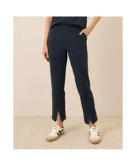 パクト レディース ボトムス カジュアルパンツ Pact Womens Airplane Tapered Leg Pant Midnight blue ブルー