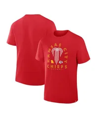 ファナティクス メンズ トップス Tシャツ Fanatics Mens Red Kansas City Chiefs Hometown True Favorite TShirt Red レッド