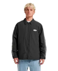 クイックシルバー メンズ アウター ジャケット・ブルゾン ジャケット Quiksilver Mens Speedway Station Jacket Black ブラックのサムネイル