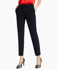 バースリー レディース ボトムス カジュアルパンツ パンツ Bar III Womens StraightLeg Dress Pants Navy ネイビー