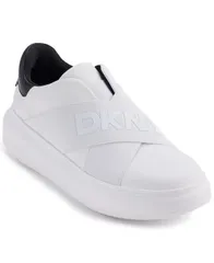 ダナ キャラン ニューヨーク レディース シューズ スニーカー DKNY Womens Jaye Slip On Sneakers Whiteblack ホワイトのサムネイル