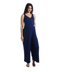 艾弗莉葛蕾 女士 下裝 短褲 連身褲 孕婦裝 Everly Grey 女款 Luana 孕婦哺乳連身褲 牛仔藍 牛仔