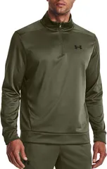 アンダーアーマー メンズ アウター パーカー・スウェット フリース Under Armour Mens Armour Fleece 14 Zipullover Marine Od Green グリーン