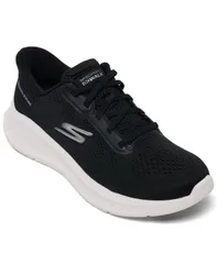 スケッチャーズ レディース シューズ スニーカー Skechers WomenslipIns Go Walk Now Khloe Walking Sneakers from Finish Line Black White ホワイト