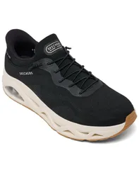 スケッチャーズ メンズ シューズ スニーカー Skechers MenslipIns UNO GlideStep Air Gliders Casual Sneakers from Finish Line Black ブラック