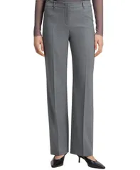 ヒューゴボス レディース ボトムス カジュアルパンツ ウール Hugo Boss Womens Mlange Virgin Wool RelaxedFit Pants Dark Gray グレーのサムネイル