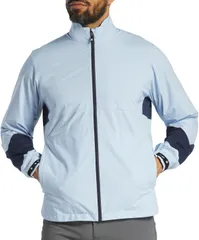 フットジョイ メンズ アウター ジャケット・ブルゾン FootJoy Mens Hydrolite X Golf Jacket Lt BlueNavy ネイビーのサムネイル