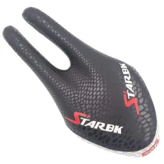 新品 自転車用サドル 穴あき サドル 自転車 痛くない スポーツサドル クッション Uタイプのバイクシート、男性用の圧力前立腺マウンテンバイクサドルクッション、防水サイクリングTTサドル (2)のサムネイル