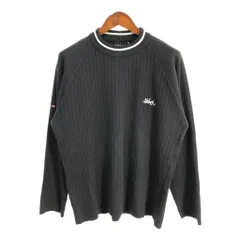 00年代 Quiksilver クイックシルバー リブニット セーター ブラック (メンズ XL) 中古 古着 S4261のサムネイル