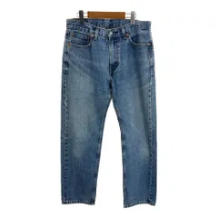 Levi's リーバイス デニムパンツ ブルー (メンズ W33 L32) 中古 古着 S4471
