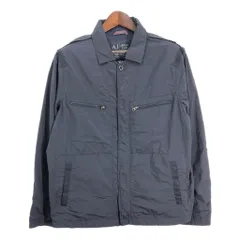 ARMANI JEANS アルマーニ ジーンズ ナイロンジャケット ブラック (メンズ L) 中古 古着 S4509のサムネイル