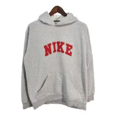 00年代 NIKE ナイキ スウェット パーカー スポーツ ロゴ グレー (メンズ XL) 中古 古着 S5203