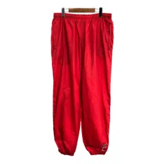 NIKE ナイキ ナイロン トラックパンツ スポーツ レッド (メンズ L) 中古 古着 S5235