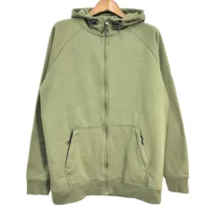 UNDER ARMOUR アンダーアーマー スウェット フルジップ パーカー スポーツ グリーン (メンズ XL) 中古 古着 S5370のサムネイル