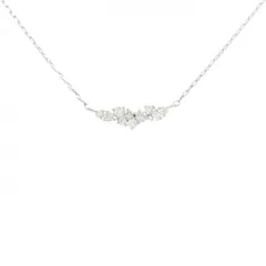 【新品】PT ダイヤモンド ネックレス 0.10CT