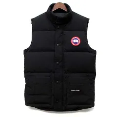 カナダグース CANADA GOOSE フリースタイル ダウンベスト FREESTYLE CREW VEST 4154M ブラック 黒 XS
