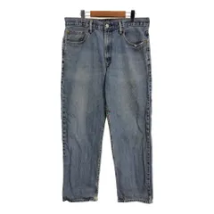 00年代 Levi's リーバイス 550 デニムパンツ ライトブルー (メンズ W34 L30) 中古 古着 S6240