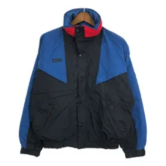 90年代 Columbia コロンビア Kestrel ナイロンジャケット アウトドア ブラック (メンズ M) 中古 古着 S6230