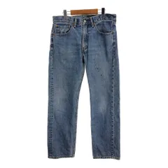 Levi's リーバイス 505 デニムパンツ ライトブルー (メンズ W34 L32) 中古 古着 S6251