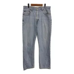 Levi's リーバイス 505 デニムパンツ ライトブルー (メンズ W34 L32) 中古 古着 S6252