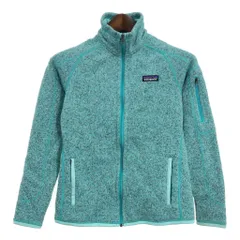 patagonia パタゴニア ベターセーター フリースジャケット アウトドア ターコイズブルー (レディース XS) 中古 古着 S6612