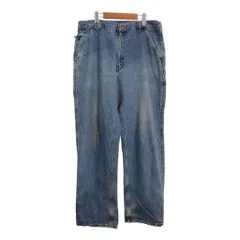 Carhartt カーハート デニム ペインターパンツ ブルー (メンズ W36 L34) 中古 古着 S6770