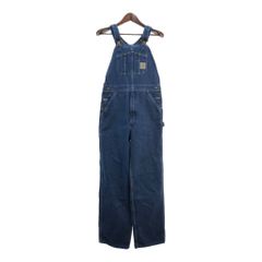 Carhartt デニムオーバーオール カーハート アメカジ used シティー