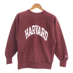 90年代 USA製 Champion チャンピオン REVERSE WEAVE リバースウィーブ HARVARD ハーバード スウェット (メンズ LARGE) 中古 古着 S7858
