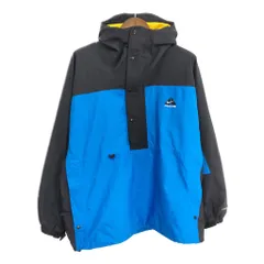 00年代 NIKE ACG ナイキ エーシージー アノラックパーカー マウンテンパーカー アウトドア ブルー (メンズ L) 中古 古着 S7957のサムネイル