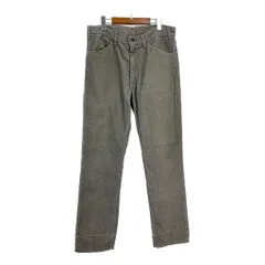 80年代 Levi's リーバイス 519 コーデュロイパンツ グレー (メンズ W34 L31) 中古 古着 S8056