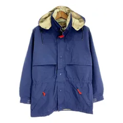 90年代 Eddie Bauer エディーバウアー GORE-TEX マウンテンパーカー アウトドア ネイビー (メンズ L) 中古 古着 S8069
