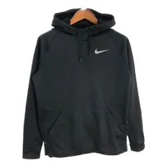 NIKE ナイキ スウェット パーカー スポーツ ブラック (メンズ M) 中古 古着 S8608のサムネイル