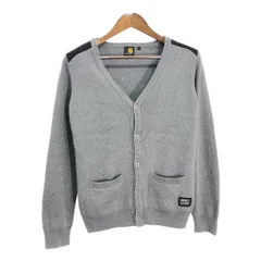 Carhartt カーハート コットンニット カーディガン グレー (メンズ S) 中古 古着 S9117のサムネイル