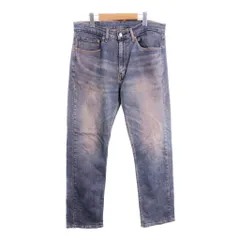 Levi's リーバイス 505 デニムパンツ ブルー (メンズ W34 L32) 中古 古着 S9253