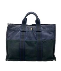 美品】エルメス フールトゥ MM キャンバス トートバッグ A4 黒 - メルカリ