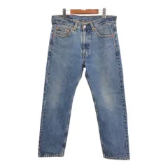Levi's リーバイス 505 デニムパンツ ブルー (メンズ W33 L30) 中古 古着 S9523